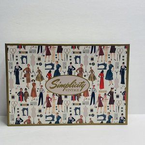 Simplicity Storage Box, Vintage Cigar Box Style, Paperboard, NEW Polka Dot